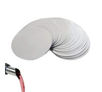 20 Pezzi Dischi per Versare Il Vino, Disco per Versare Il Vino Riutilizzabile, Versatore con Tappo per Vino, Versatore a Disco, per Versare Elegantemente (Argento)