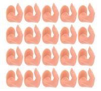 20 Pezzi Dito Finto per Pratica Unghie, Forma Manicure | Strumento Portatile per Nail Art, Adatto a Principianti e Professionisti, per Disegnare Motivi e Provare Tecniche