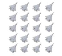 20 Pezzi Fai Da Te Modello Russo Su-57 Stealth Fighter Jet Resina Fotosensibile Aereo Da Combattimento Fai Da Te 3D Modello Militare Aereo Aereo(1/700(28mm))