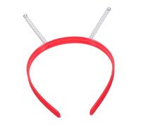 20 Pezzi Fascia Aliena Fascia Eleganti Fascia Dell'antenna Per Le Donne Accessori Per Quotidiani Fascia Per Feste Primaverili Cerchi Per Unici Rosso Ferro Da Stiro