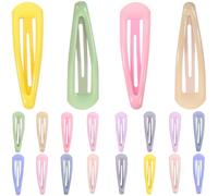 20 Pezzi Fermaglio per Chioma Bambina Color Crema, Ferro | Forma Delicata e Leggera, Mantiene Salda la Chioma, per Bambine, Adatta a Vari Vestiti