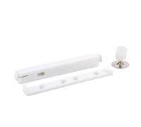 20 pezzi fermaporta for armadio da cucina cassetto più vicino maniglie tira push to open sistema serranda tamponi for ferramenta for mobili per Porta(White 1)