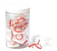 20 pezzi Filtri per Siringa Membrana Idrofila Sterile in PTFE con Diametro di 25 mm e Dimensione dei Pori di 0,45um, Filtri ad ago per HPLC e GC, Filtrazione di Laboratorio