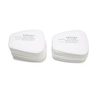 20 Pezzi Filtro Respiratore in Cotone Antipolvere Antiparticelle Ricambio Universale Filtro Antiparticolato in Cotone Per Respiratore Antigas Serie 6200 6800 7502