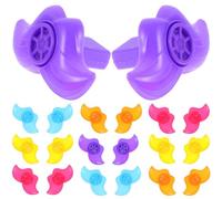 20 Pezzi Fischietti in Pp Giocattolo per Ragazzo Ragazza per Feste | Colori Vivaci e Design Divertente, Facili da Usare e Suonare, per Regali e Vacanze Colore Casuale