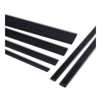 20 pezzi fogli in fibra di carbonio leggera 0.5x3 .6x5 1x3 1x4 1x5 1x6 mm for RC Quadcopter Multicopter accessori fai da te .5m(500x1x6mm 20pcs)