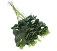 20 pezzi foglie La torta adorna delicata torta di foglie di eucalipto che