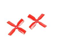 20 pezzi for QAV130 150 piccolo drone da corsa 3030 a 4 pale 3 pollici 3X3X4 CW CCW(Red)
