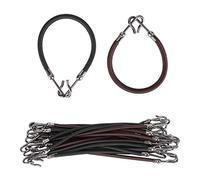 20 Pezzi Ganci per Coda di Cavallo da Donna Fermagli per Capelli Supporti per Cravatte Elastiche Accessorio Coda di Cavallo Elastici per Coda di Cavallo Supporto per Styling