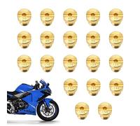 20 Pezzi Getti Carburatore,M6 Ugelli Getti,Ugelli Carburatore Kit,Carburatore Ugello Principale(55/60/65/70/75/80/85/90/95/100/105/110/115/120/125/130/135/140/145/150) per Scooter Moto