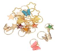 20 Pezzi Gioielli per Trecce, Stile Albero della Vita | Decorazioni per Intrecci e Box Braids, Design Farfalla Chic, Uso Quotidiano e Look da Festival