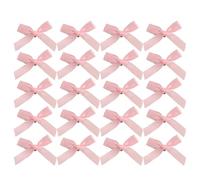 20 pezzi graziosi fermagli for capelli con fiocco in nastro for ragazze stile fiocco mini clip laterale forcine for capelli copricapo accessori for bambini e donne(Mix Colors)