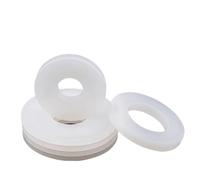 20 pezzi Guarnizioni piatte in Silicone O-ring Rubinetto idraulico Rondella Guarnizione riscaldatore Spacer 1/8 1/4 3/8 1/2 3/4 1 1.2 1.5 pollici(32x46.5x3mm 20Pcs)