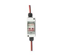 20 pezzi HT-2WAY DZ47Z-63 DC MCB 2P 550V 16A 25A 32A 63A 6kA Scatola di distribuzione solare fotovoltaica con interruttore automatico(Ht-2 Cable,6 Years)