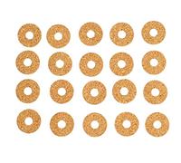 20 Pezzi Impugnatura per Plettri per Chitarra, Set di Adesivi per Plettri per Chitarra in Legno Morbido Antiscivolo per Plettri per Chitarra Accessori Per Prestazioni