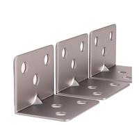20 Pezzi In Acciaio Inossidabile A Forma Di L Con Codice Angolare Laminato A 90 Gradi, Piastra for Mobili, Hardware, Staffa Ad Angolo Retto, Armadi Piccoli