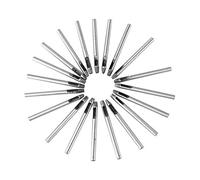 20 pezzi in pelle Craft Flower Punch Hole Tool Set, Puncher in acciaio al carbonio durevole per la decorazione del portafoglio/cintura