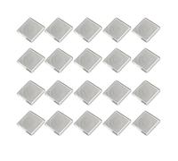 20 pezzi in plastica trasparente portamonete scatola raccolta monete 18 23 28 33 38 mm