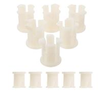 20 Pezzi Inserti Stelo Presa per Ruote Poltrona, Plastico Beige | Copri Piedi Sedie per Montaggio su Gambe, Formato Piccolo, Resistenti All’usura, Struttura Robusta