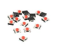 20 pezzi Interruttore tattile tattile 6X6X3.1 Interruttore a pulsante tattile 6 * 6 * 3.1mm SMD 5Pin Auto-reset momentaneo