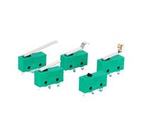 20 pezzi KW4-3Z-3 SPDT NO NC Interruttore di finecorsa a leva a cerniera momentaneo Microinterruttore 5A 250VAC 17mm KW4-3Z-B a a rullo(KW4-3Z-B122023L3)