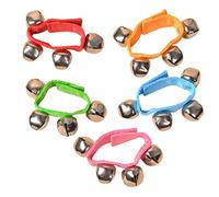 20 Pezzi Le mani e i piedi dei neonati e dei piccoli giocattoli Campane a mano campanelli da polso campanelli per jingle bells a percussione manuale Colore Casuale