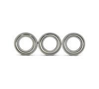 20 pezzi/lotto Serie MR Cuscinetti a sfere a gola profonda in miniatura MR52ZZ MR63ZZ MR85ZZ MR95ZZ MR128ZZ MR137ZZ schermati in metallo,20 pezzi,2x6x2,5 mm