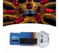 20 Pezzi M12x1.25 Dadi per Ruote in Metallo Accessori per Auto Universali di Ricambio per Dadi per Alette Rossi Dadi per Alette Scanalati Dadi per Ruote di Ricambio per Dadi per