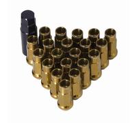 20 Pezzi M12x1.25 Dadi per Ruote in Metallo Accessori per Auto Universali di Ricambio per Dadi per Alette Rossi Dadi per Alette Scanalati Dadi per Ruote di Ricambio per Dadi per