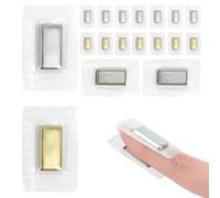 20 Pezzi Magneti Nascosti per Cucire Pulsanti, Magnetici Invisibili Cucite in Blocco, Magnete Bottoni Invisibili, Chiusura Magnetica Bottoni, per Borse, Tende, Abbigliamento, Artigianato Fai da Te
