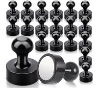 20 pezzi Magneti Neodimio, Calamita Potente 12 x 16 mm Magnete Potente, Calamite Frigorifero, Magneti Neodimio Calamite per Lavagna Magnetica, Calamite Potenti Piccole per Frigorifero, Foto Nero