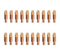 20 pezzi MB24 24KD M6 0,8 mm punta di contatto in rame, ugello di saldatura, accessori per saldatura, set di parti usurate per torcia MIG MAG