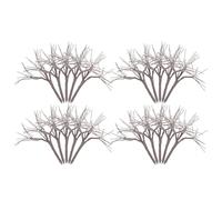 20 Pezzi Micro Albero Paesaggistico in Ferro Marrone | Decorazione Paesaggistica in Miniatura, Flessibile per Fai da Te, Vetrine e Ornamenti da Ufficio