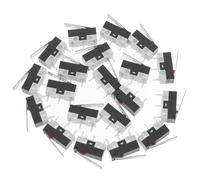 20 Pezzi Micro Interruttore di Fine Corsa 2a 125v Ppa, 13,5 MM | Controllo Rapido del Dispositivo, Meccanismo Sensibile, Installazione Comoda, per Elettronica e Automotive