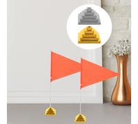 20 pezzi mini basi per portabandiera basi per piccole bandiere portabandiera