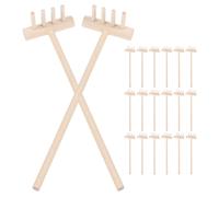 20 pezzi Mini Zen Sand Rake Rastrelli per legno Strumento Meditazione Zen