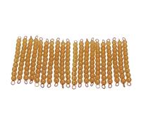 20 Pezzi Montessori Maths Material Ten Beads Bar Kids Educational Toy