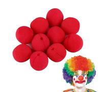 20 Pezzi Naso Rosso In Schiuma, Naso da Clown in Schiuma, Schiuma Naso da Clown Nasi, Naso da Pagliaccio, Cosplay Nose for Halloween, Christmas, Comic Costume Party, Pagliaccio Festa Circus Costume