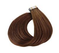 20 Pezzi Nastro Completamente Lucido Nelle Estensioni Capelli Umani, Estensione Della Moda Remy, Trama Pelle Diritta Come La Seta Senza Soluzione(6,16 inch)