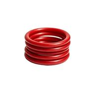 20 pezzi O-ring Rosso, Tenuta Resistente all'usura, 4x23x31mm | Hochtemperaturbeständig, wasserfest