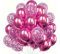 20 pezzi Palloncini in lattice metallizzati per feste, decorazioni per compleanni, matrimoni, anniversari, San Valentino Tagli Unicacolla di latice