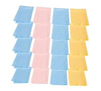 20 Pezzi Panno per Pulizia Strumenti Musicali Microfibra Colori Misti per Pianoforti e Superfici Delicate Riutilizzabile Colore Casuale