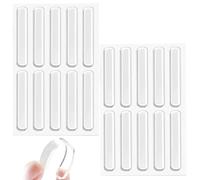 20 Pezzi Paracolpi Adesivi Trasparenti in Silicone, Protezione Mobili, Antigraffio, Antirumore, Prolunga Vita Utile, Adesivi Antiurto