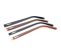 20 pezzi PC occhiali a molla tempio for punte in plastica for gambe telaio 'ottica parti di riparazione for nero marrone(Mod.3042 Brown)