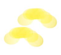 20 Pezzi Pellicola Diffusore Adesiva Gialla per Plafoniera e Faretto LED | PET Autoadesivo, Installazione senza Attrezzi, Riduce L’abbagliamento, per Lettura e Relax