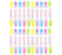 20 Pezzi Penna Correttore per Unghie, Punta Precisa in Plastica | Residui e Errori Nail Art, Riduce gli Sprechi, per Saloni e Kit Manicure, senza Solvente Incluso