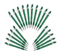 20 Pezzi Penne Personalizzate con Scritta Nome Inciso Penne a Sfera Personalizzabili con Stilo Regalo per Matrimonio Compleanno Natale La Laurea Ufficio Commerciale, Verde