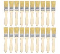 20 Pezzi Pennelli, Pennelli per Vernici, Pennelli per Smalto, per Pittura, Trattamento Murale, Decorazione, Pulizia