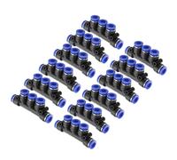 20 pezzi per Inline Manifold Union Raccordi 6mm OD 5 Vie Push to Connect
