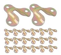 20 pezzi per le ganci da serratura con filo di ferro pesante ganci per immagini da usura supporto da parete specchio resistente a specchio per rivestimento a tazza strato di legno di legno
